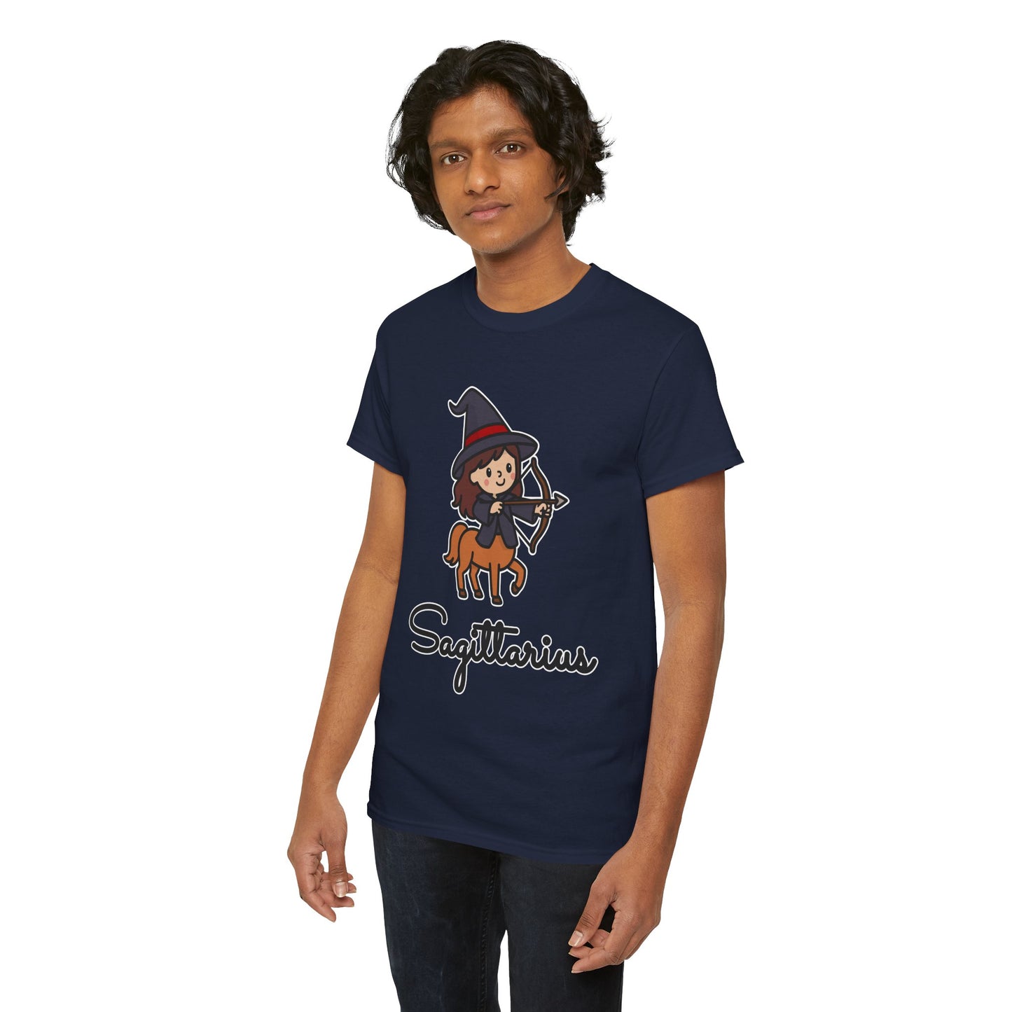 Sagittatius Astrology T-Shirt – Cute Cartoon Centaur Archer Zodiac Graphic Tee