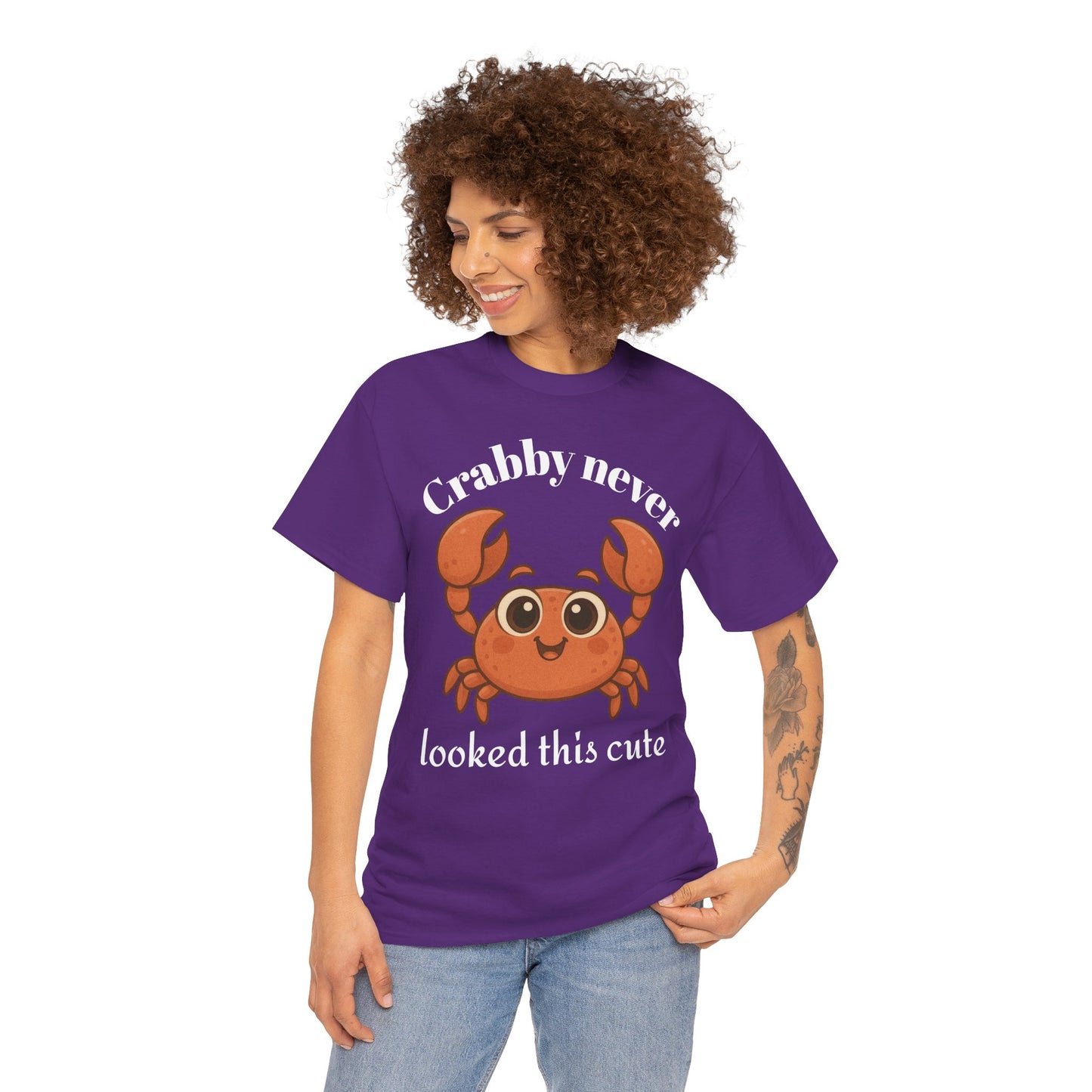 Crabby Never Looked This Cute β Cancer Zodiac T-Shirt | Astrology Graphic Tee with Cartoon Crab π¦