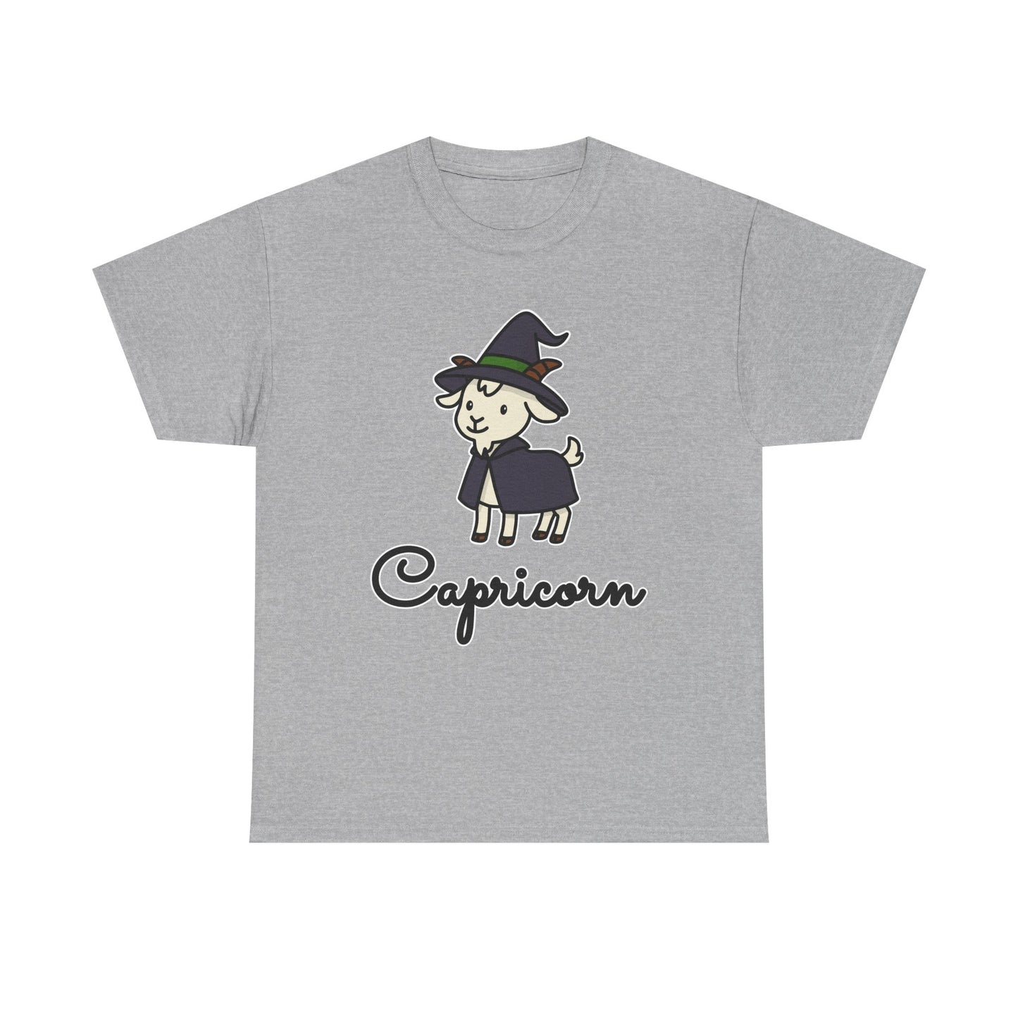 Capricorn Astrology T-Shirt – Cute Cartoon Goat Zodiac Graphic Tee