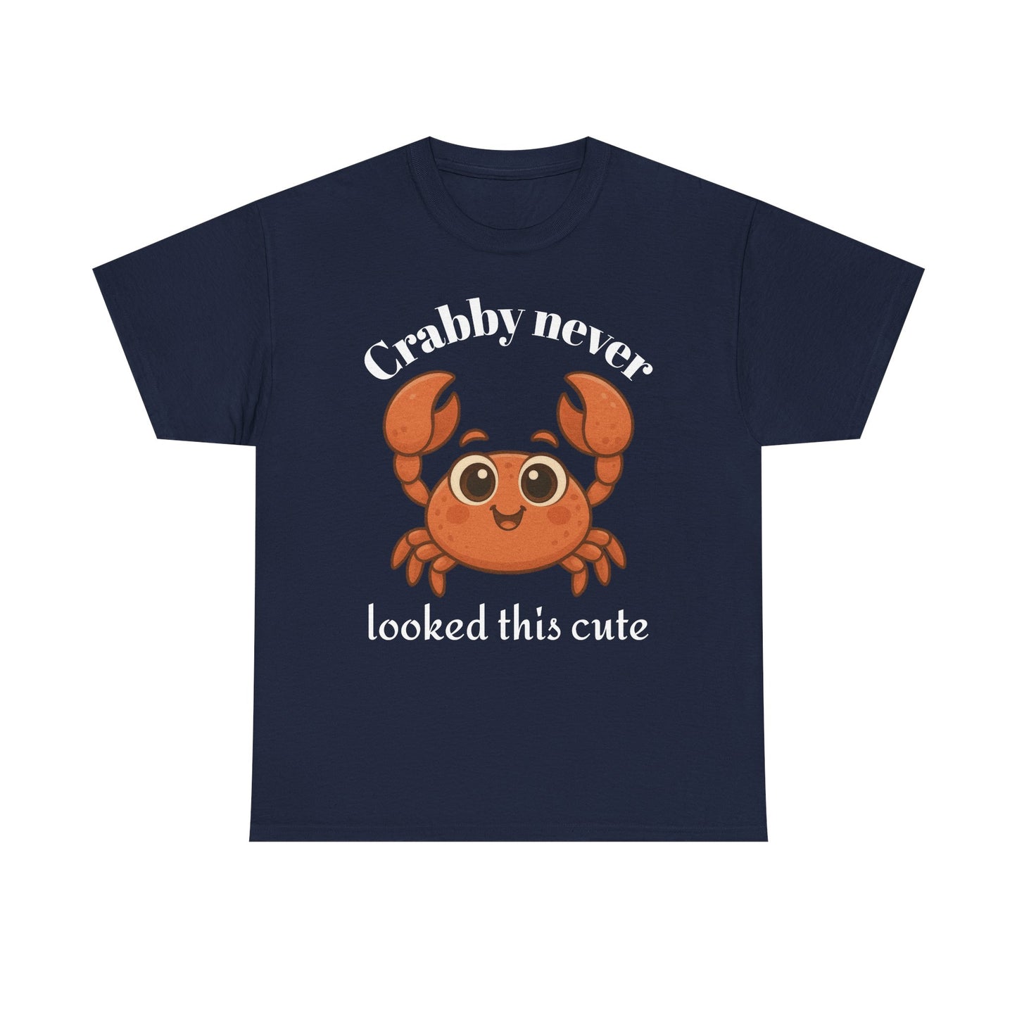 Crabby Never Looked This Cute – Cancer Zodiac T-Shirt | Astrology Graphic Tee with Cartoon Crab 🦀