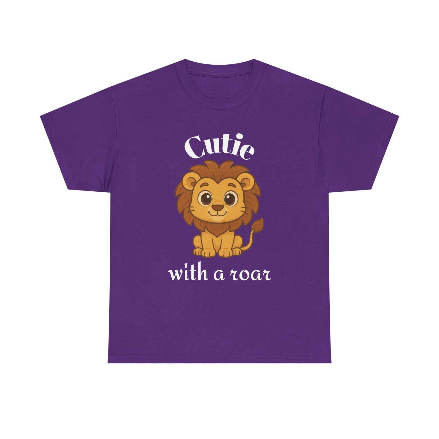 Cutie with a Roar –Adorable Leo Zodiac T-Shirt | Astrology Graphic Tee for Astrology Lovers