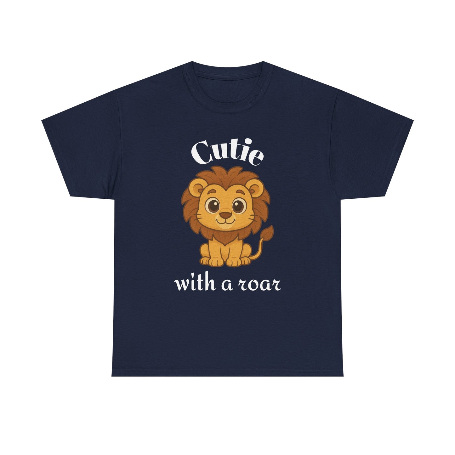 Cutie with a Roar –Adorable Leo Zodiac T-Shirt | Astrology Graphic Tee for Astrology Lovers