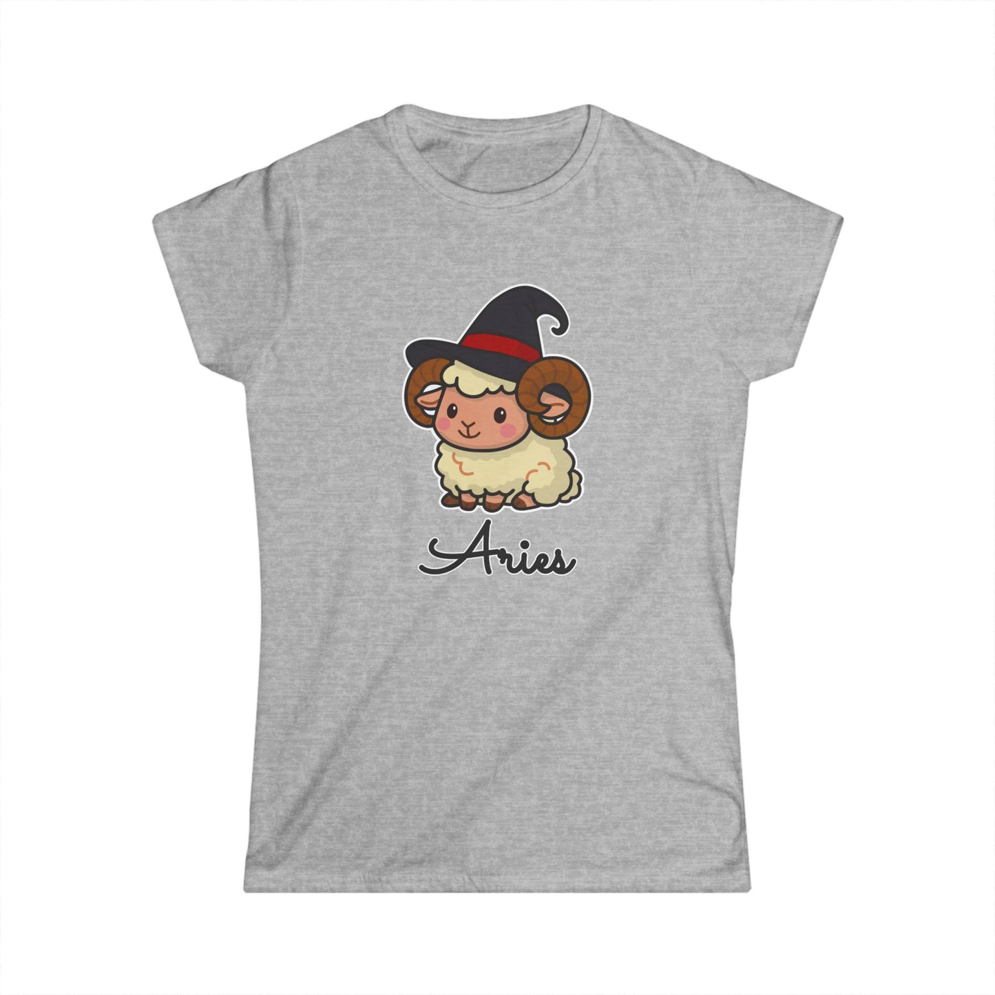 Cute Aries Woman's Tee - Zodiac Astrology Gift, Astrology Shirt, Horoscope Tee, Birthday Gift, Unique Women's Top
