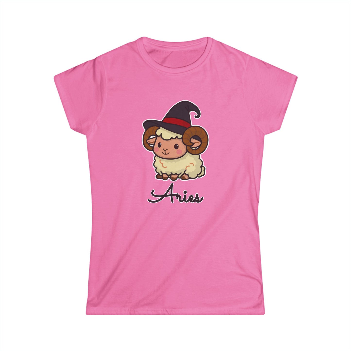 Cute Aries Woman's Tee - Zodiac Astrology Gift, Astrology Shirt, Horoscope Tee, Birthday Gift, Unique Women's Top