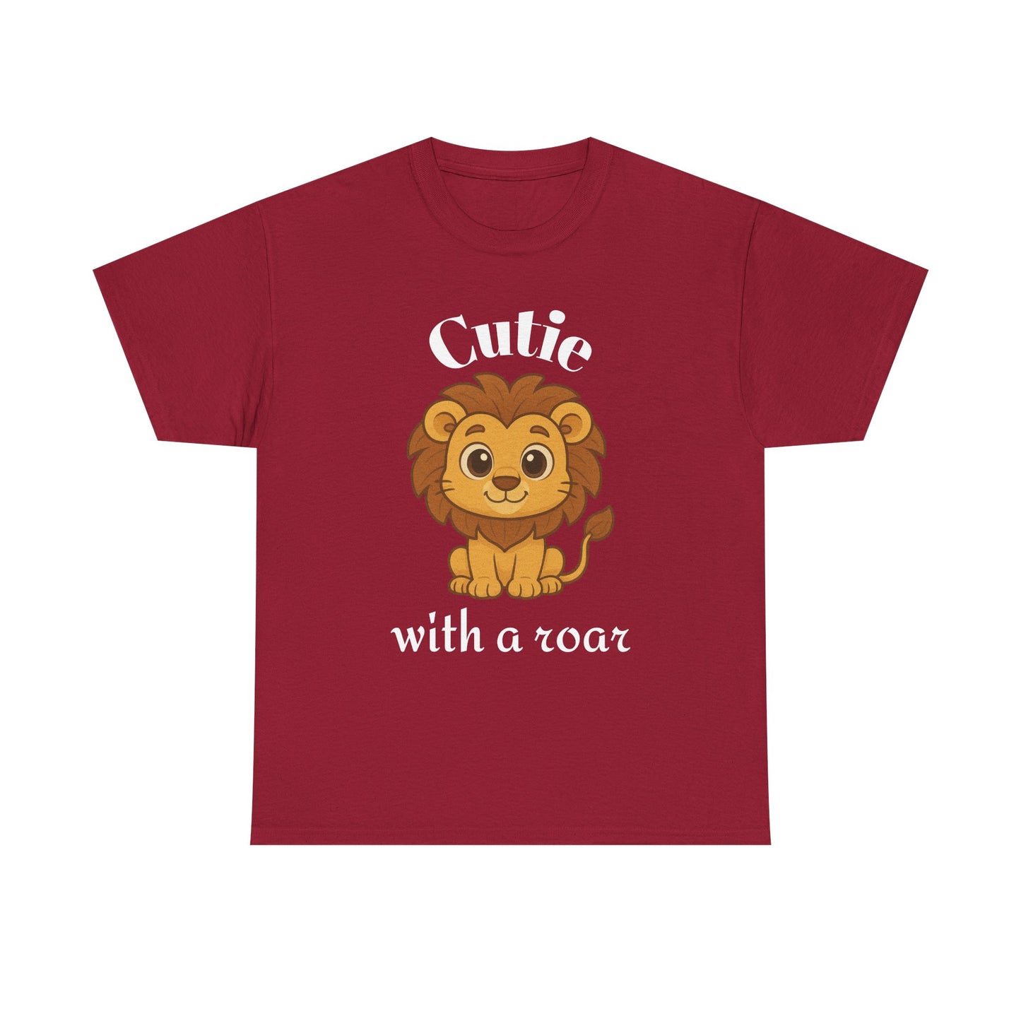 Cutie with a Roar –Adorable Leo Zodiac T-Shirt | Astrology Graphic Tee for Astrology Lovers