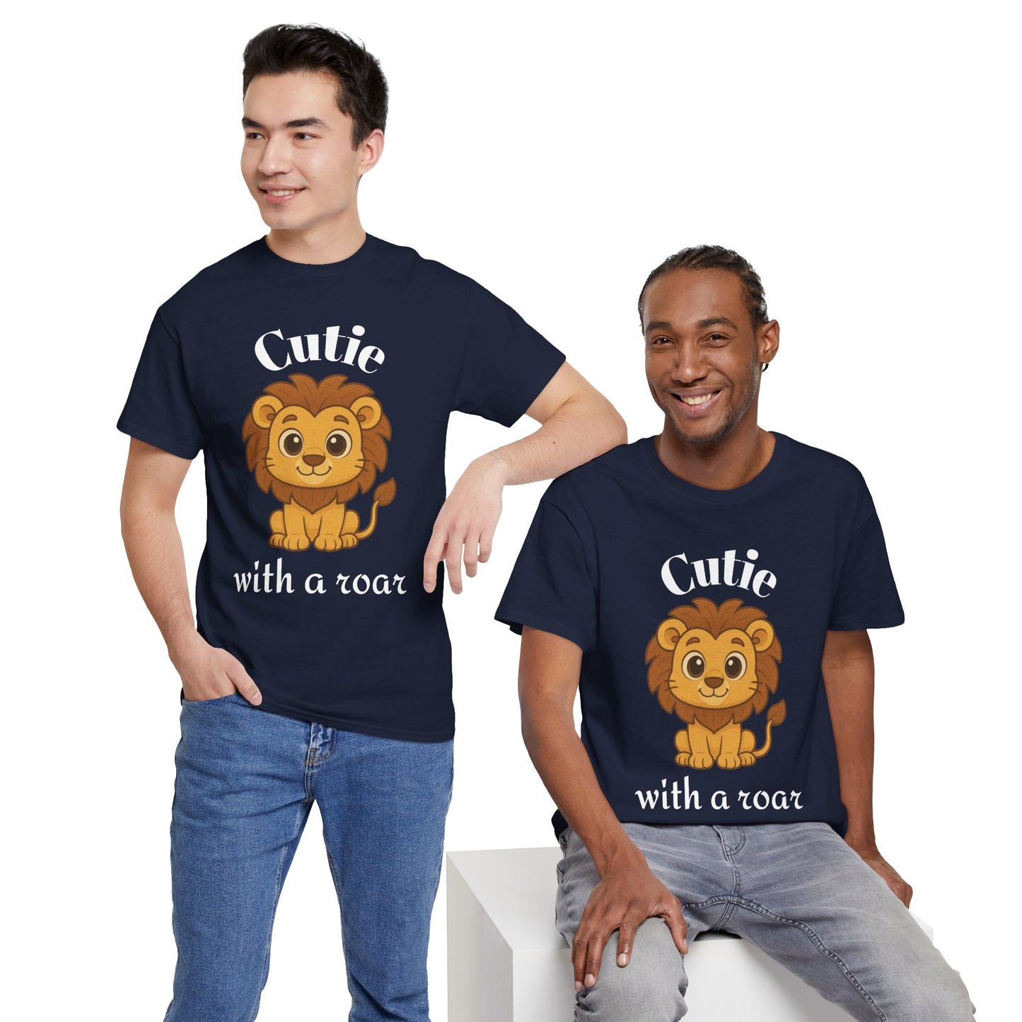 Cutie with a Roar –Adorable Leo Zodiac T-Shirt | Astrology Graphic Tee for Astrology Lovers