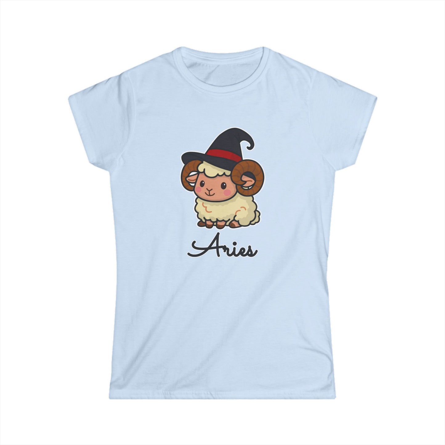 Cute Aries Woman's Tee - Zodiac Astrology Gift, Astrology Shirt, Horoscope Tee, Birthday Gift, Unique Women's Top