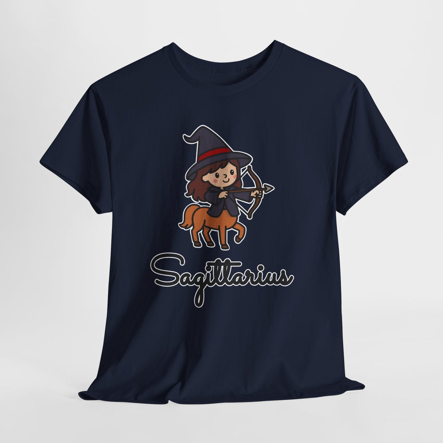 Sagittatius Astrology T-Shirt – Cute Cartoon Centaur Archer Zodiac Graphic Tee