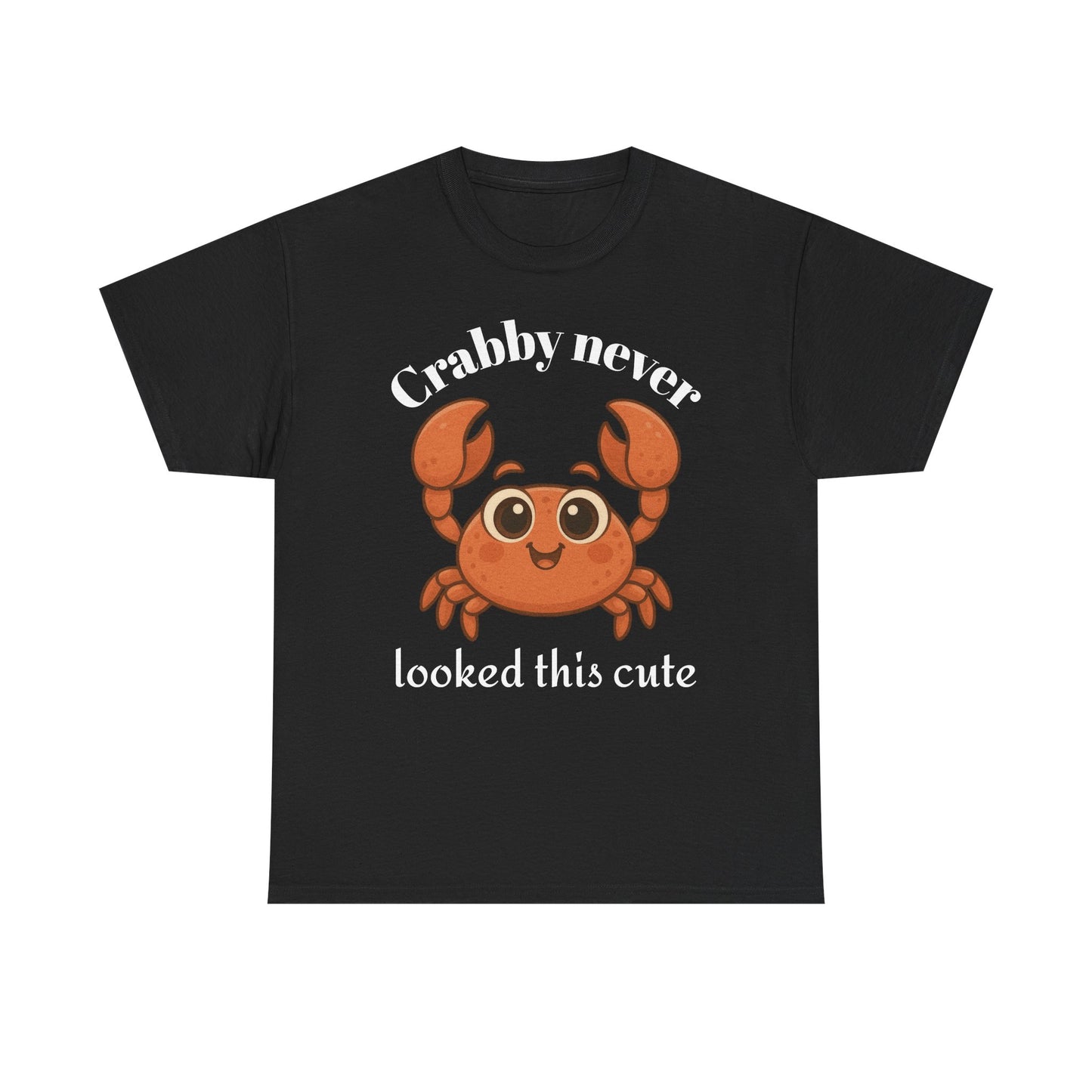 Crabby Never Looked This Cute – Cancer Zodiac T-Shirt | Astrology Graphic Tee with Cartoon Crab 🦀