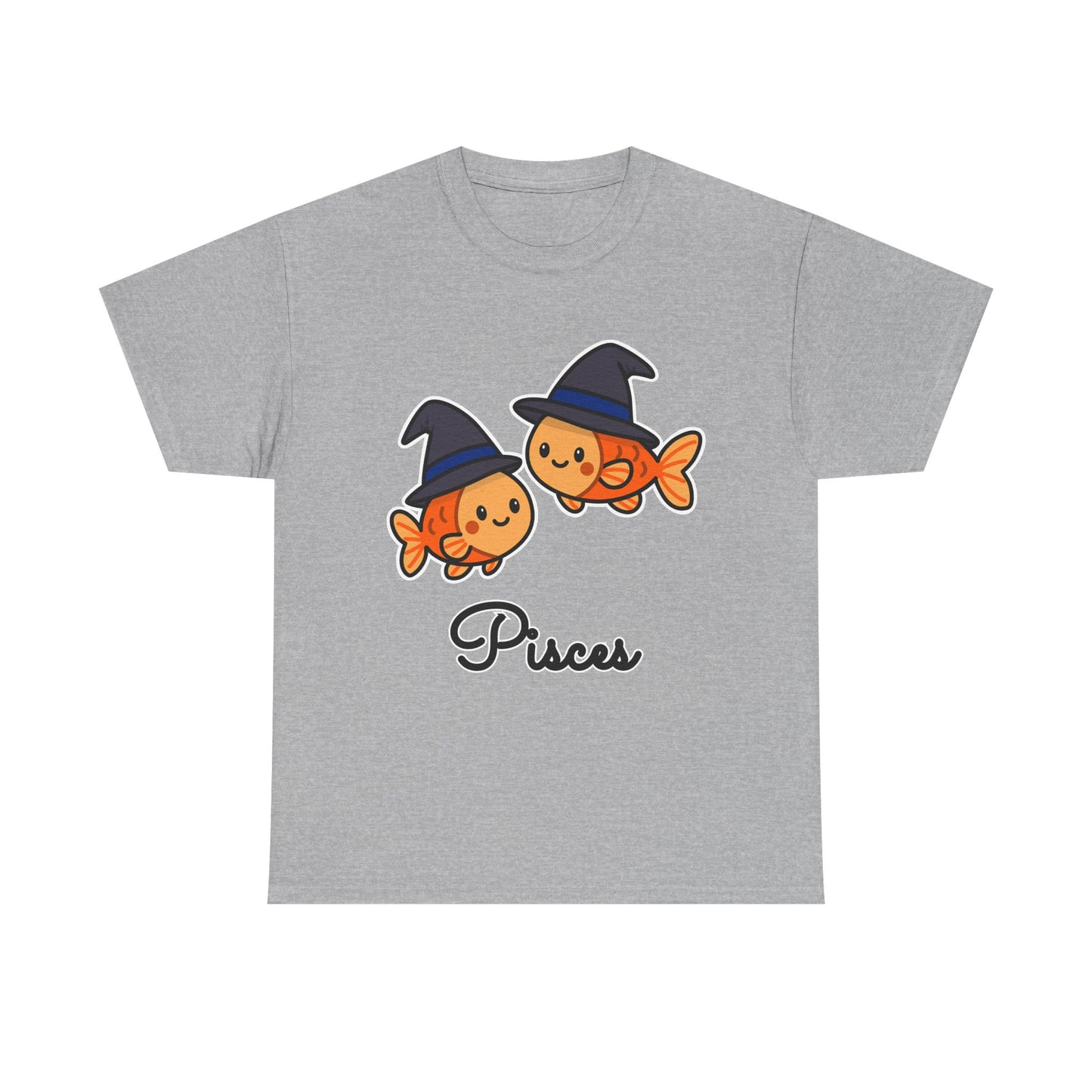 Pisces Astrology T-Shirt – Cute Cartoon Fish Zodiac Graphic Tee