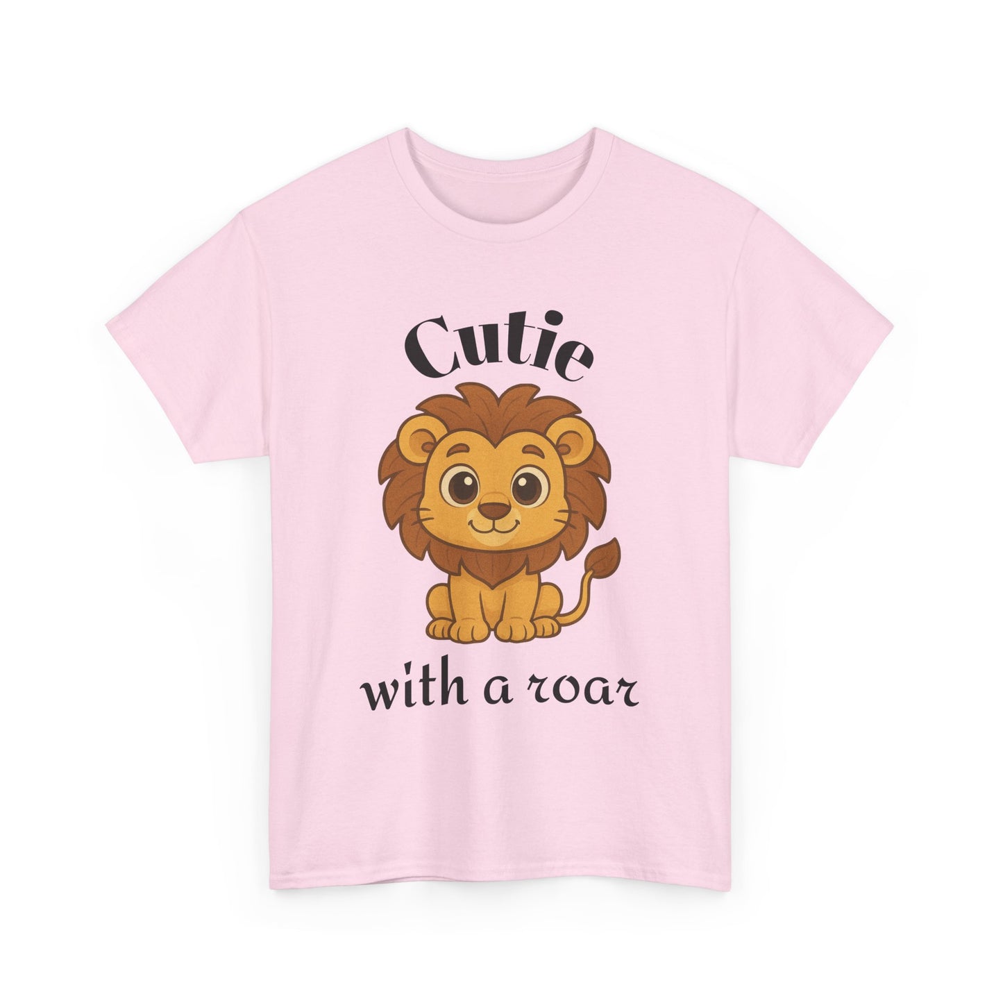 Cutie with a Roar –Adorable Leo Zodiac T-Shirt | Astrology Graphic Tee for Astrology Lovers