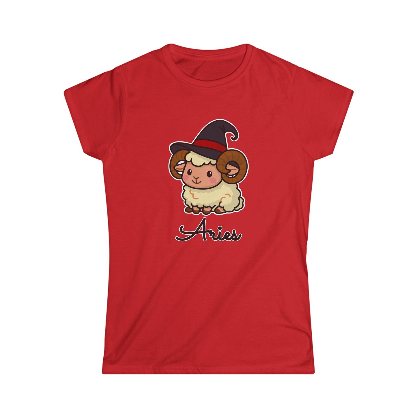 Cute Aries Woman's Tee - Zodiac Astrology Gift, Astrology Shirt, Horoscope Tee, Birthday Gift, Unique Women's Top