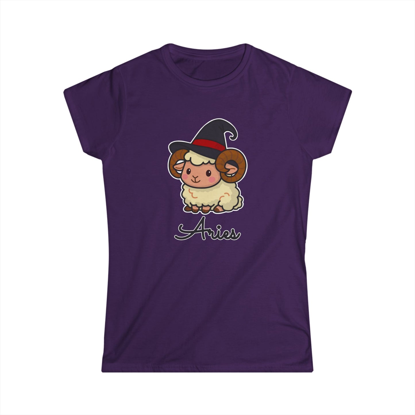 Cute Aries Woman's Tee - Zodiac Astrology Gift, Astrology Shirt, Horoscope Tee, Birthday Gift, Unique Women's Top