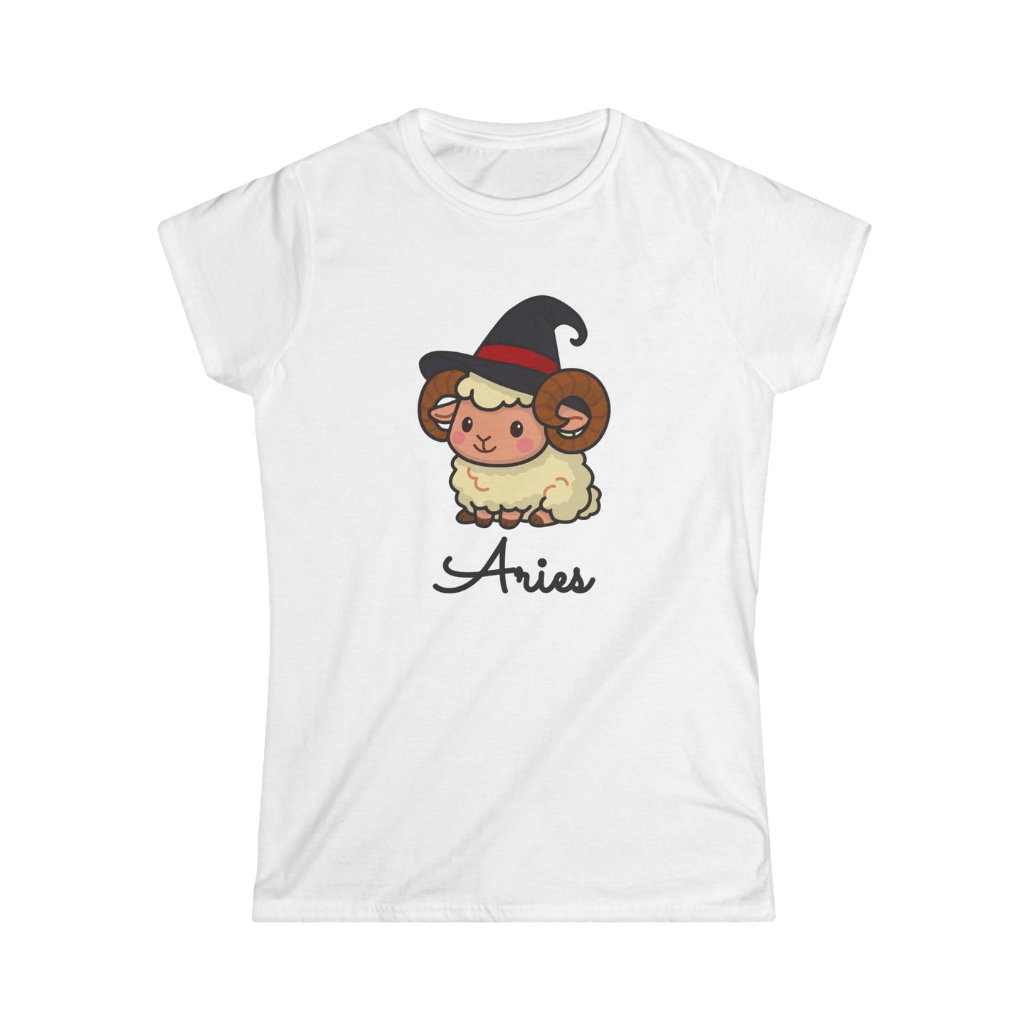 Cute Aries Woman's Tee - Zodiac Astrology Gift, Astrology Shirt, Horoscope Tee, Birthday Gift, Unique Women's Top