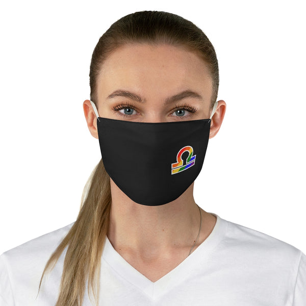 Fabric Face Mask - Libra Sign