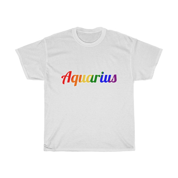 Unisex Heavy Cotton Tee - Aquarius